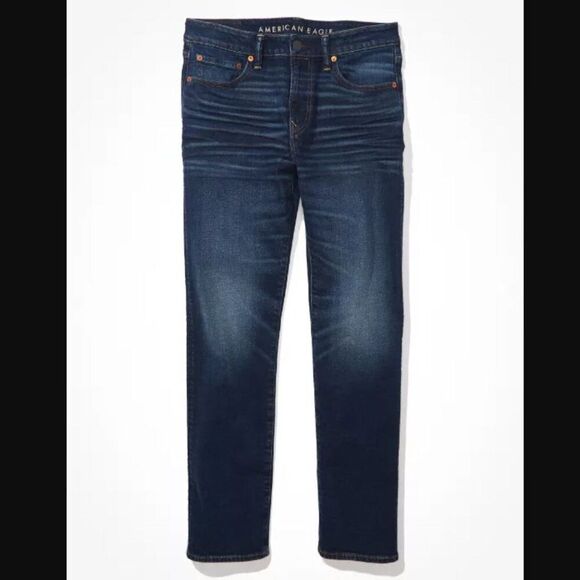 American Eagle AirFlex+ Original Straight Jean Size 33x32 - Picture 1 of 12
